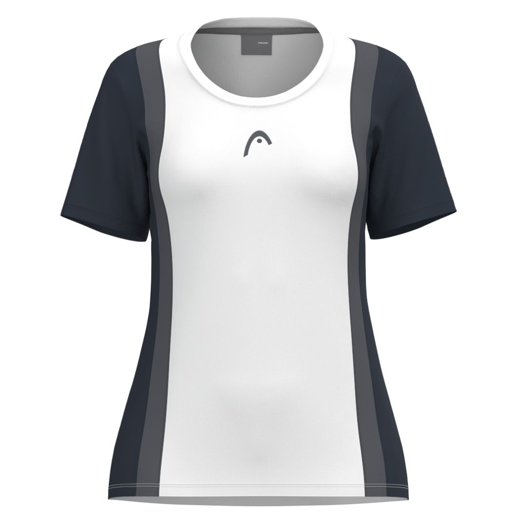 Head Club 25 Tech T-Shirt Girls Navy/White